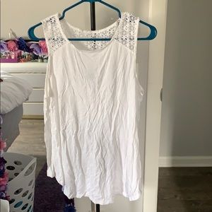White tank top
